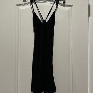 Black baby doll dress